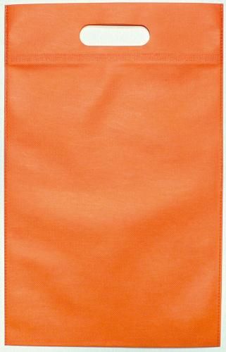 不織布A4バッグ　オレンジ